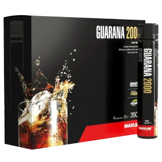 Гуарана 2000, со вкусом колы, 7*25 мл, MAXLER