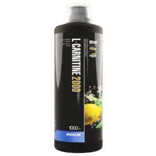 L-карнитин (L-Carnitine) 2000, вкус Зелёный чай с лимоном, 1000 мл, MAXLER