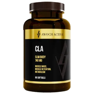 Конъюгированная линолевая кислота CLA, 90 капсул, AWOCHACTIVE