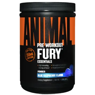 Предтренировочный комплекс Энимал Фьюри (Animal Fury), со вкусом ежевики, 495 г, Universal Nutrition