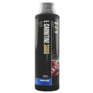 L-карнитин (L-Carnitine) 3000, вкус Вишня, 500 мл, MAXLER