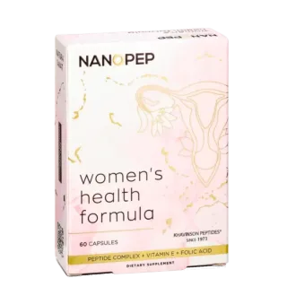 Пептиды Хавинсона Формула женского здоровья, 60 капсул, NANOPEP / Нанопеп